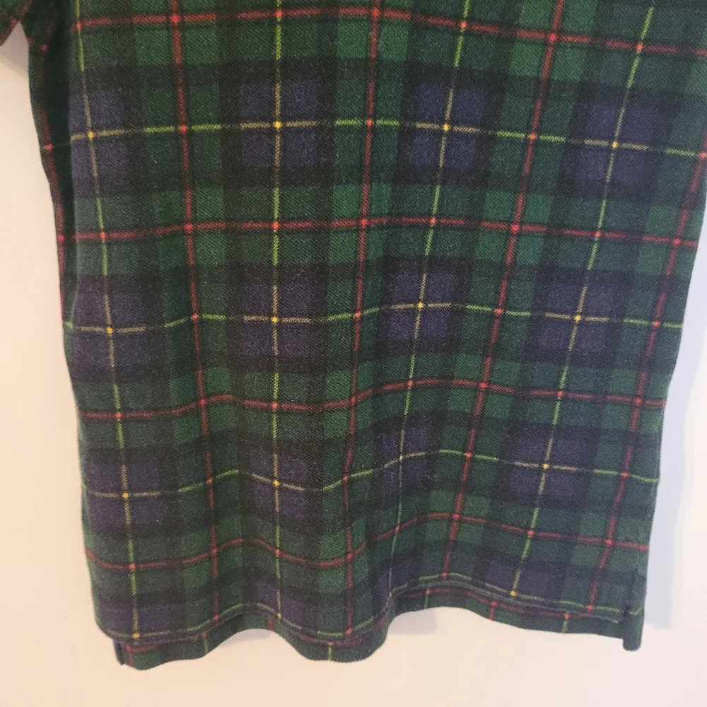 Polo Ralph Lauren Plaid Polo Shirt Kids Size 7